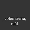 Col&oacute;n Sierra, Ra&uacute;l