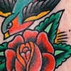 trad bird & flowers