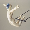 Flyer Hanging by Heels
(Detail)