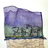 Sheep on the Beach
