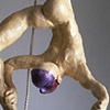 Flyer Hanging by Ankle
(Detail)