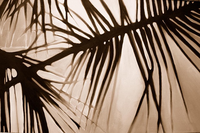 Sepia Palm