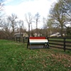 Outcross Bend (installation view at Gina Perilla's Farm, Woodbine, MD)