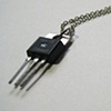 3 Prong Charm Necklace