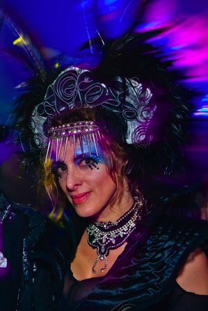 Fantasy airbrush makeup, Model: Luba