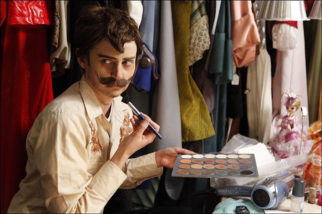 Drag King makeup tutorial, Hunky Hunky (Look, We're Dudes!)