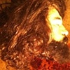 Severed head of John the Baptist.  Life cast for National Geographic