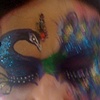 peacock mask