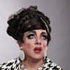 Makeup for the Cockette's Revival of "Vice Palace" Model: Leigh Crow as "Divina", Photo by David Wilson