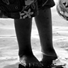 toddler feet in water