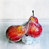 Red Pears in Bag