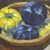 Asian Eggplants and Plums