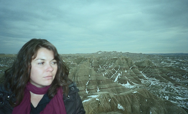 badlands, portra vc, kodak film