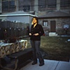 Shelley Zawadzki in her Parents Backyard, Bridgeport