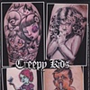 Gothic girls done by Nate Cook (Top Left) - Featured in Tabu Tattoo Issue #44
2011

