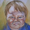 Jack, watercolor study 