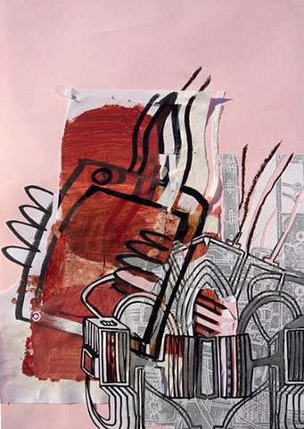 Pink and Silver