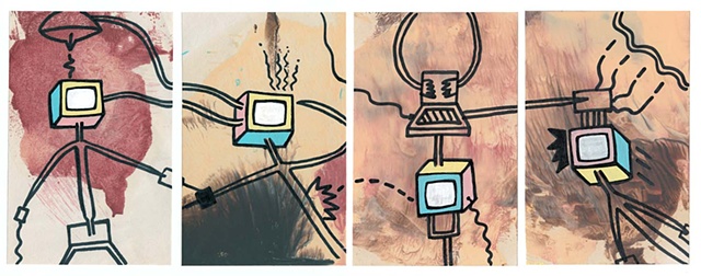 Four screens on flesh