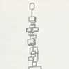 Screen totem in pencil
