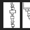 Screen totems b&w