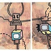 Four screens on flesh