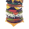 Meat stack with cheese