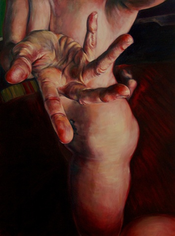 Reaching hand