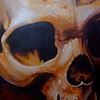 orange skull