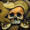 medusa skull with squams
