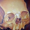 yellow bio skull