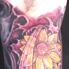 lotus and waves