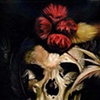 feathered skull