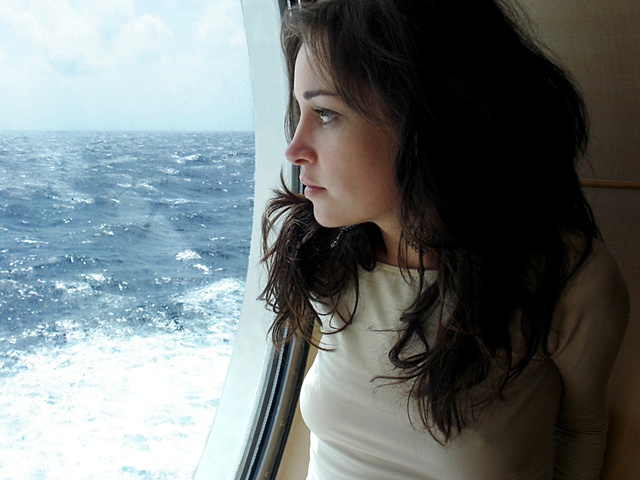 Elliabeth on the Carabbean Sea