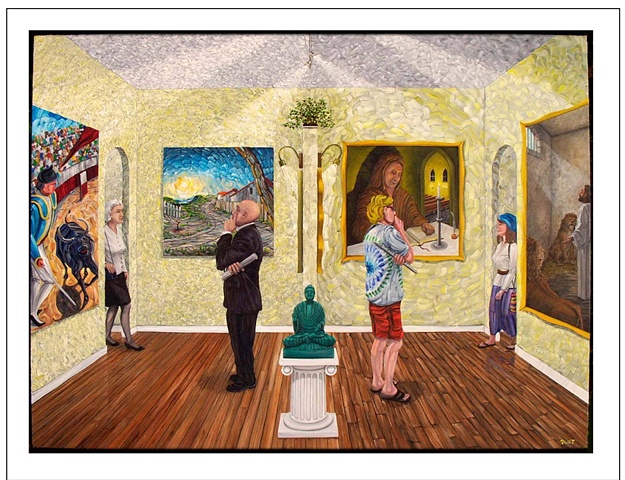 Dichotomy at a Gallery