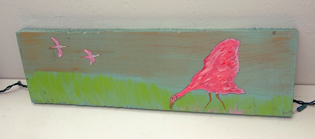 Roseated Spoonbill