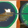 Holy Flag - two sides (sold) 
(US Flag on reverse)