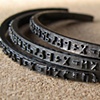 BLACK NUMBER BAND CUFFS