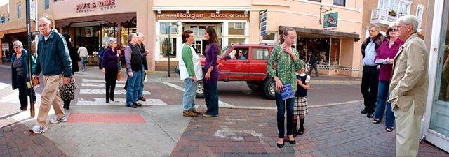Strangers Staring, Santa Fe Plaza South
