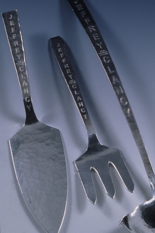 The First Name in Domestic Silver (detail)