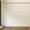 Chapter 38, Series of 7 Blind embossings made from the templates needed to raise each metal vessel. Installation view at Elisa Platteau Galerie & Cie, Brussels, Belgium 