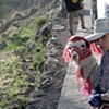 Young Girl with Llama, Colca Canyon
