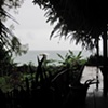 View of Lake Atitlan from Moon Fish Cafe, San Marcos