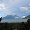View of Lake Atitlan from San Marcos, San Marcos