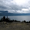 View of Lake Atitlan from Santiago, Sanitago
