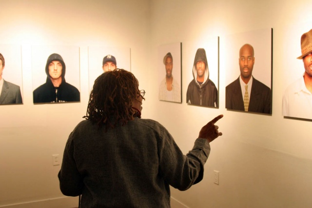 Our Kind Of People, installed for "Off-Color" at the Diaspora Vibes Gallery, Miami Fl
