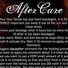 AFTER CARE