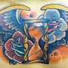 Hour glass chest piece