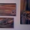 Skull paintings