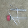 Stomach, vial and scroll