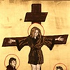 Mom (Crucifixion, with David and Rachel)
